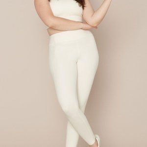 Girlfriend Collective Ivory Compressive Leggings Size Small — GUC